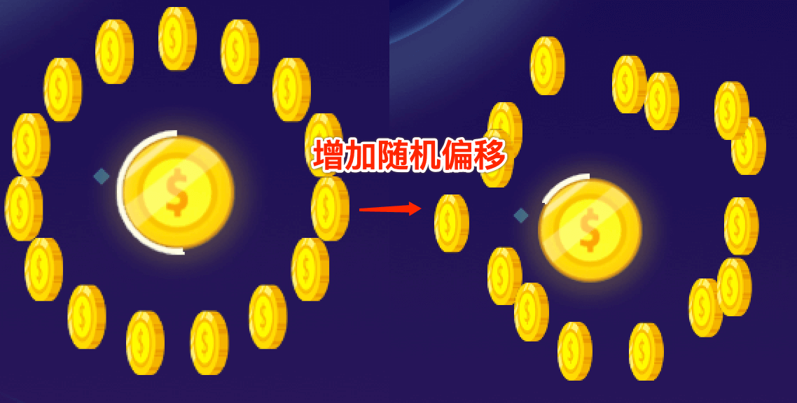 cocos creator 金币落袋效果制作步骤2